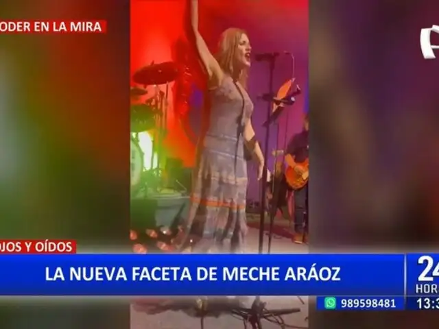 Mercedes Aráoz sorprende al revelar su faceta como cantante de rock en Punta Hermosa