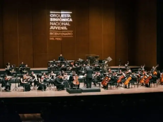 Orquesta Sinfónica Nacional Juvenil Bicentenario inaugura su temporada de Conciertos en el Gran Teatro Nacional
