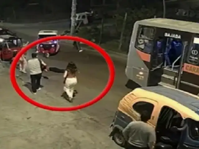 SJM: joven es atropellada por delincuentes en mototaxi que acababan de robar celular