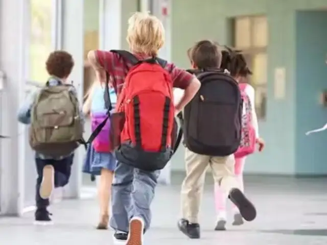 Año escolar 2024: ¿Cuánto peso deberían llevar los estudiantes en sus mochilas?