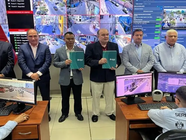 Municipalidad de Lima presenta proyecto "ciudad inteligente" en alianza con empresa privada