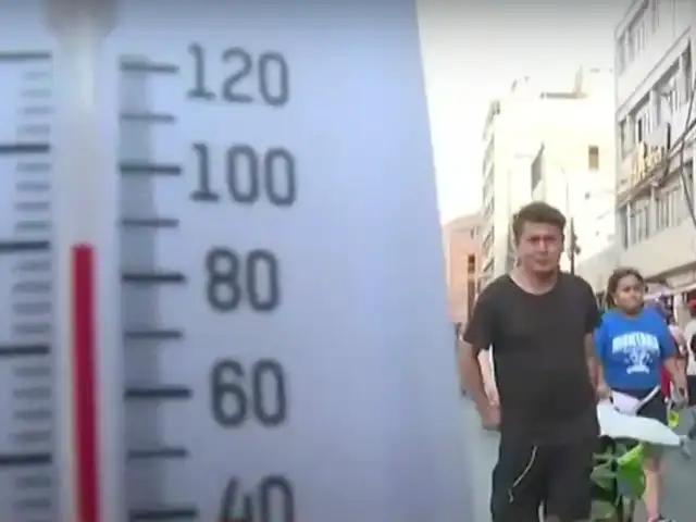 Ola de calor en Lima: altas temperaturas superaron hoy los 30 grados centígrados