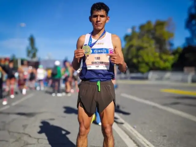 Frank Luján Sánchez entra a la historia como el peruano más rápido en debutar en un maratón