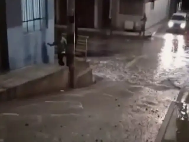 Lluvias en Moquegua: casas afectadas y calles inundadas por desborde de río Torata