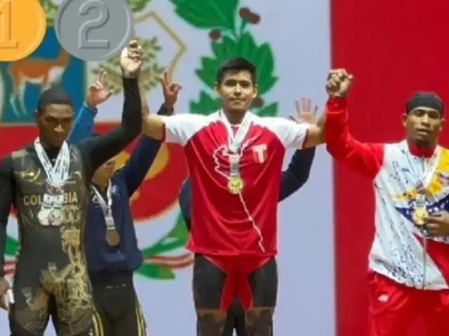 Â¡Orgullo nacional! David Bardalez gana medalla de oro en Panamericano de levantamiento de pesas