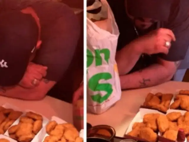 EE.UU: hombre se vuelve viral en redes sociales después de ordenar accidentalmente 200 nuggets