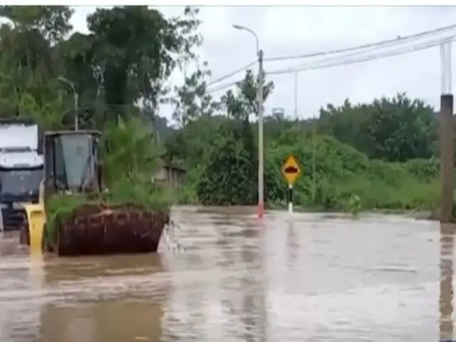 Puerto Maldonado: 600 viviendas inundadas en Iñapari tras desbordes de los ríos Acre y Yaverija