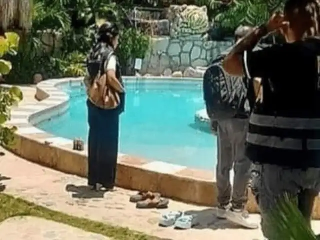 Piura: esposos mueren ahogados en la piscina de un hotel durante su aniversario de bodas