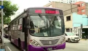 ATU autorizará que otros buses transiten por rutas del Corredor Morado de forma temporal