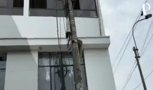 SJM: barristas destruyen cámaras de seguridad tras ser retirados de losa