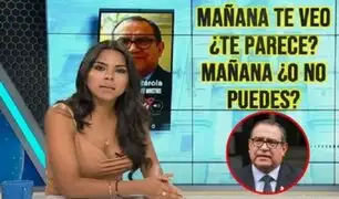 Claudia Chiroque sobre Alberto Otárola: "Sí se quiere hacer el romántico que lo haga con su plata, no con el de todos los peruanos"