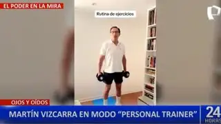Martin Vizcarra y su nueva faceta como ‘personal trainer’