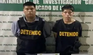 Caen 'Winnie Pooh' y 'Tiger' robando celulares en puente del Ejército: detienen a raqueteros en Cercado de Lima