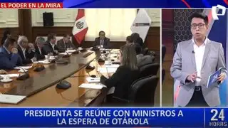 Alberto Otárola: presidenta Boluarte se reúne con Gabinete para definir permanencia de primer ministro
