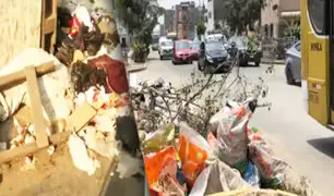 Denuncian que gran cantidad de basura y desmonte bloquea avenida Los Próceres en El Rímac