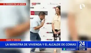 "La mejor ministra del Perú": Alcalde de Comas elogia a Hania Pérez de Cuellar en curioso TikTok