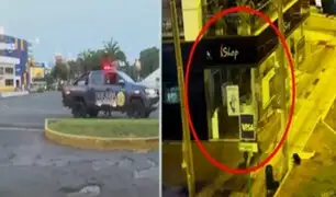 Miraflores: refuerzan seguridad tras robo en manada a conocida tienda de celulares