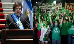 Javier Milei arremete contra incitadores del aborto: “Asesinos de pañuelos verdes”