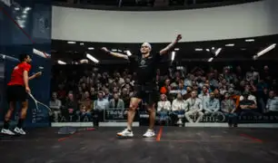 Diego Elías campeón en el Canadian Open y suma su segundo título en el 2024 en squash
