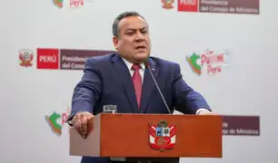Premier Adrianzén niega que haya seguimiento al hijo de la titular de la Corte Superior de Justicia