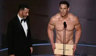 Premios Oscar 2024: John Cena aparece desnudo para dar los nombres de nominados al Mejor Diseño de Vestuario
