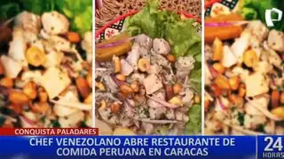 Chef venezolano conquista Caracas con sabores peruanos