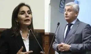 Patricia Juárez se retiró de sesión de la Comisión de RR.EE tras llegada de Juan Lizarzaburu