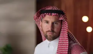 Lionel Messi posa como un modelo para importante marca de ropa de Arabia Saudita
