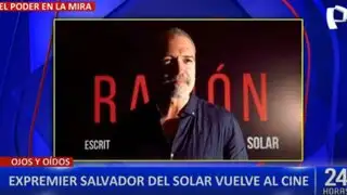 Salvador Del Solar reaparece como cineasta en la dirección de "Ramón"