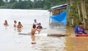 Comunidades en Yurimaguas están casi completamente inundadas por desborde del río Huallaga