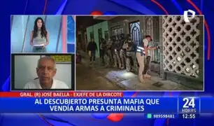 Gral. (R) José Baella: "esta organización criminal ha tenido diferentes ramificaciones"