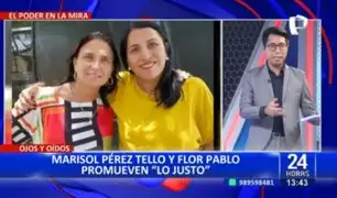 Marisol Pérez Tello y Flor Pablo lanzan nuevo partido político "Lo Justo"