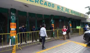 Mercado de Surquillo permanece cerrado desde hace más de 2 meses por observaciones de Defensa Civil