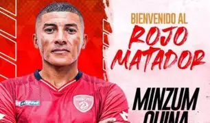 Se refuerza el "Rojo Matador": Minzum Quina es nuevo jugador de Sport Huancayo