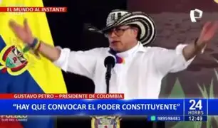 Gustavo Petro critica Carta Magna colombiana y pide Asamblea Constituyente