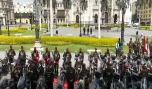 Alcalde de Lima entrega 400 motos a PNP para luchar contra la inseguridad ciudadana
