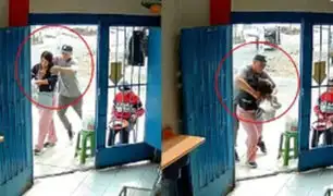 Víctima se resistió a asalto: Delincuente cogotea a una mujer para robarle su celular en Ancón