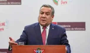 Premier Adrianzén afirma que “ruido político” provocó que baje calificación crediticia del país