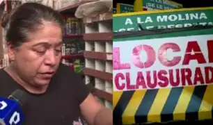 La Molina: colocan 20 muros de concreto frente a negocios de lavado de autos que habían sido clausurados