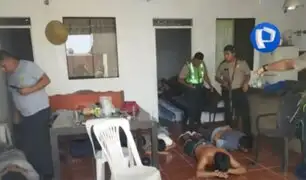 Peligrosa banda “los pistoleros de la huaca” fueron detenidos con droga y un machete