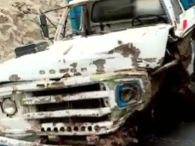 Camión pierde el control en La Molina: así terminaron los vehículos afectados
