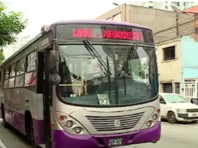 ATU autorizará que otros buses transiten por rutas del Corredor Morado de forma temporal
