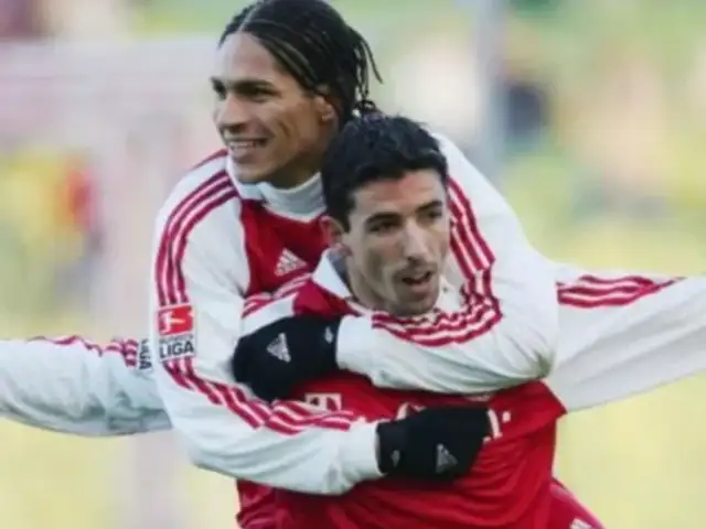 Paolo Guerrero recordó su paso por el Bayern Múnich junto a Claudio Pizarro y Roy Makaay