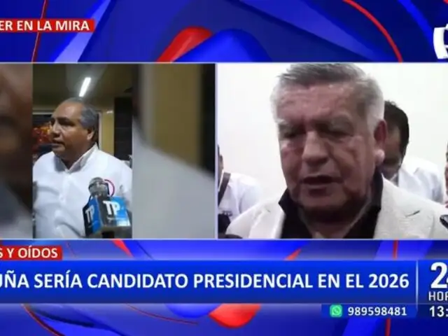 César Acuña postulará a la Presidencia en el 2026, anuncia dirigente de APP