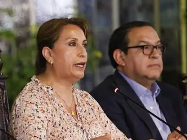 Presidenta Boluarte ha dispuesto el "retorno inmediato" del premier Otárola, revela ministra Tolentino