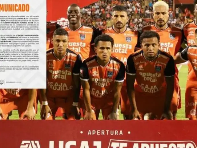 UCV pide reprogramar horario del partido ante Alianza Atlético