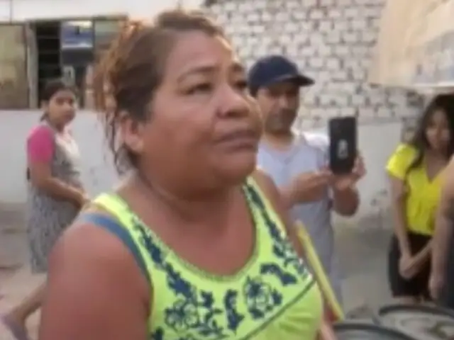 Más de 120 familias de El Agustino se encuentran en riesgo tras falta de redes de alcantarillado