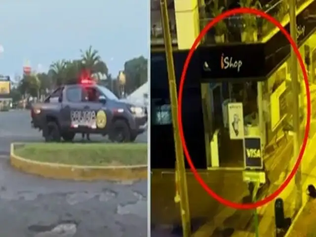 Miraflores: refuerzan seguridad tras robo en manada a conocida tienda de celulares