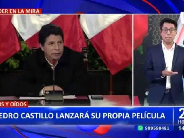 Pedro Castillo: Dirigente de Puno confirma que expresidente tendrá su propia película