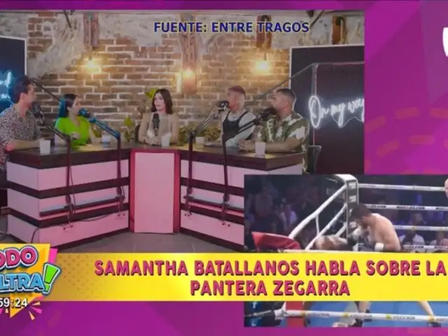 Samantha Batallanos habla sobre la Pantera Zegarra: "Es muy educado, pero no es mi tipo"